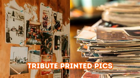 The Art and Significance of Tribute Printed Pics: Celebrating.